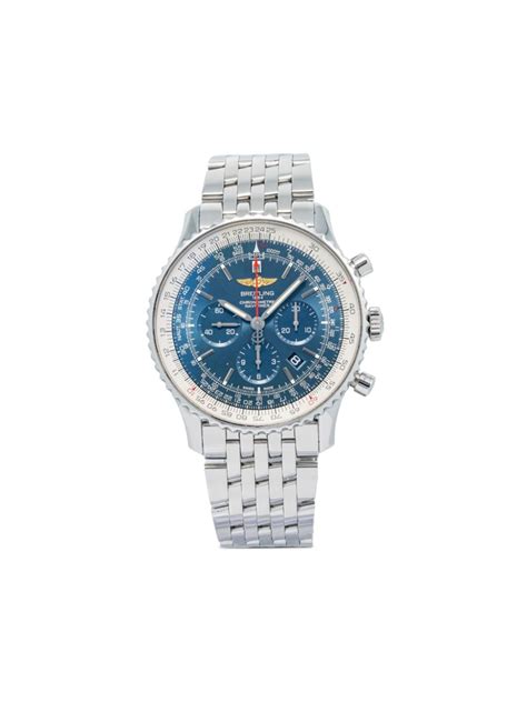 Breitling Pre Owned Navitimer 46mm Farfetch