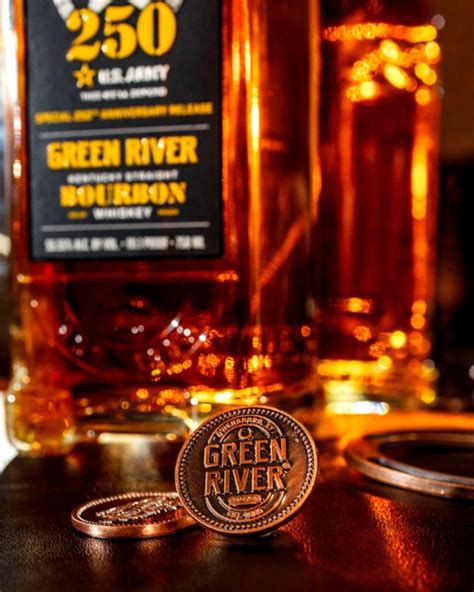Green River U.S. Army 250th Anniversary Commemorative Bourbon