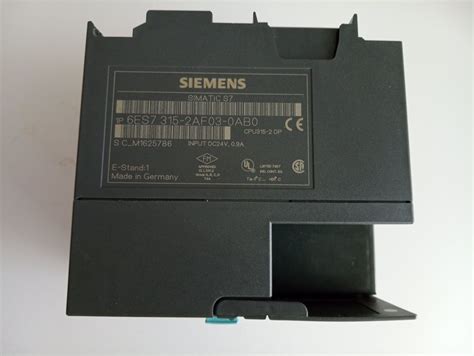 Siemens SIMATIC S7 300 CPU 315 2 DP 6ES7315 2AF03 0AB0 Kaufen Auf