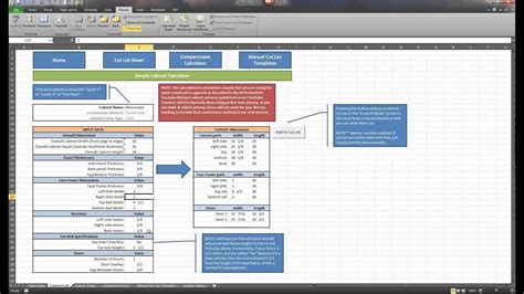 Kitchen Cabinet Cut List Excel | www.resnooze.com