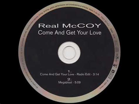 Real Mccoy Come And Get Your Love Radio Edit Youtube