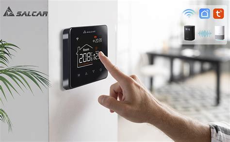 Salcar Thermostat Connect Wifi Chauffage Au Sol Lectrique A Avec