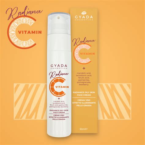 GYADA COSMETICS VITAMINA C RADIANCE CREMA VISO PELLE GRASSA