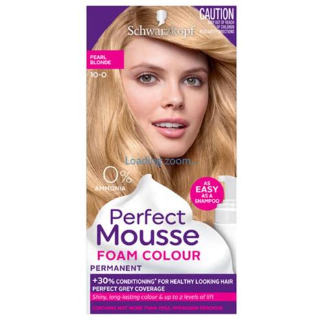 Buy Schwarzkopf Perfect Mousse 10-0 Pearl Blonde Online at Chemist ...
