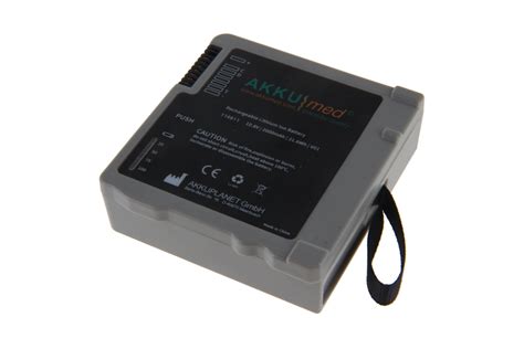 Akkumed Li Ion Battery For Philipsmonitor Intellivue X Type