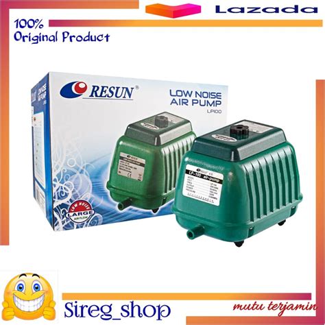 Pompa Udara Resun LP 100 Pompa Udara Aerator Kolam Ikan Lazada Indonesia