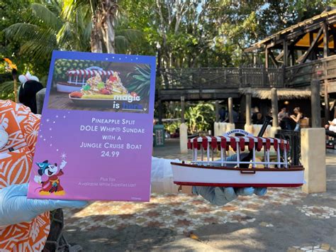 PHOTOS REVIEW Jungle Cruise Sundae Boat Docks At Disneyland Park