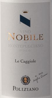 Vini Le Caggiole Poliziano Vino Nobile Di Montepulciano Docg