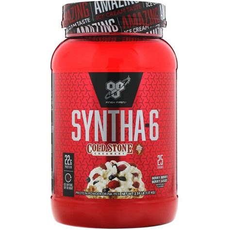 BSN Syntha 6 Ultra Premium Protein Matrix Strawberry Milkshake 5 0 Lbs