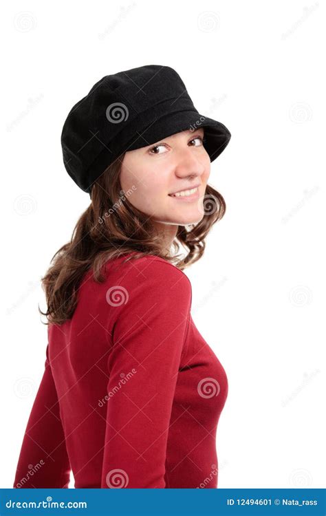 Beautiful Girl With Hat Stock Image Image Of Health 12494601