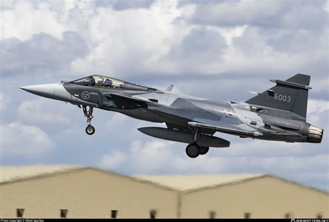 Swedish Air Force Saab Jas E Gripen Photo By Nikoli Sparkes