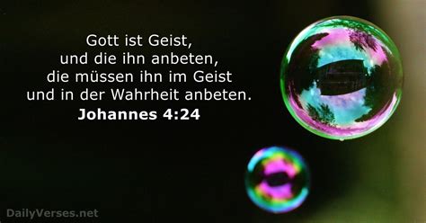 Johannes 4:24 - Bibelvers - DailyVerses.net