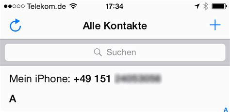 IPhone Eigene Telefonnummer Herausfinden