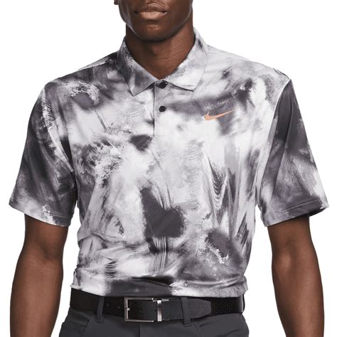 Nike Dri Fit Tour Ombre Print Golf Polo Shirt Snainton Golf