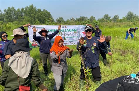 Jaga Keseimbangan Ekosistem Lahan Basah 1 850 Pohon Mangrove Ditanam