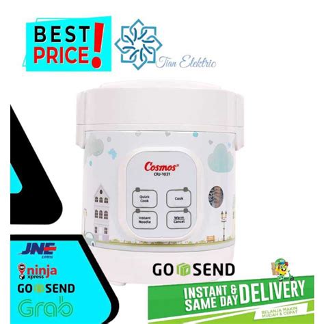 Jual Cosmos Crj Mini Digital Rice Cooker Penanak Nasi L