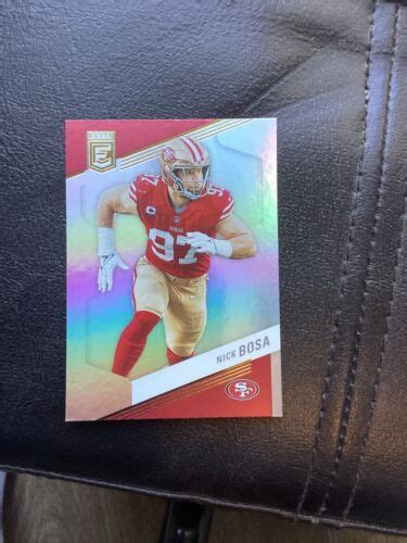 2023 Panini Donruss Elite Football Base 81 Nick Bosa San Francisco