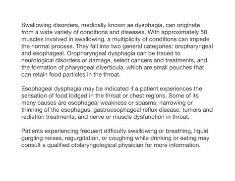 Swallowing Disorders Dysphagia Part 1 Causes And Symptoms By Dr Stefan Kieserman Ppt