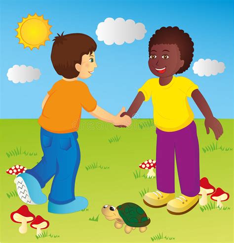 two children shaking hands clipart 10 free Cliparts | Download images ...