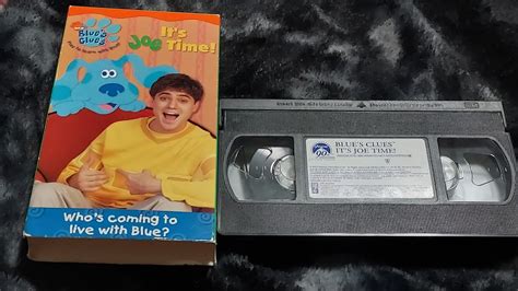 Closing Of Blue S Clues It S Joe Time Vhs From Youtube