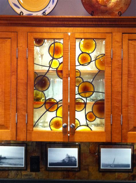 Kitchen Cabinet Doors Not These Colors But The Design Is Cool Stained Glass Projects Kitchen