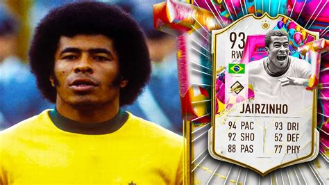 93 FUT BIRTHDAY ICON JAIRZINHO PLAYER REVIEW FIFA 23 YouTube