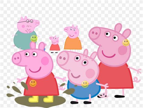 Daddy Pig George Pig Desktop Wallpaper Animated Cartoon Png