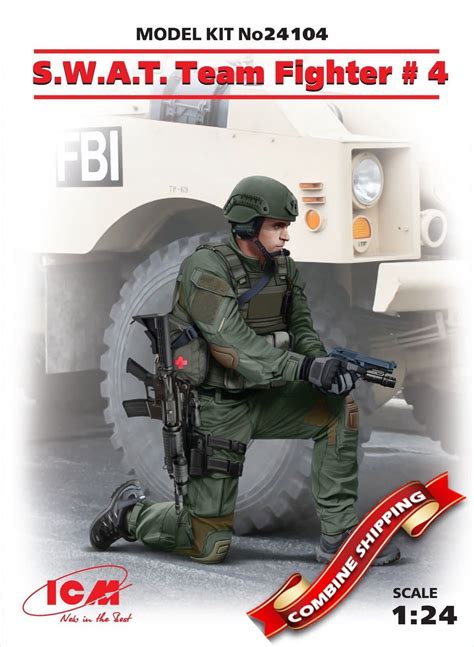 ICM 24104 Swat Team Fighter 4 - Chuck's Trains & Hobby Depot