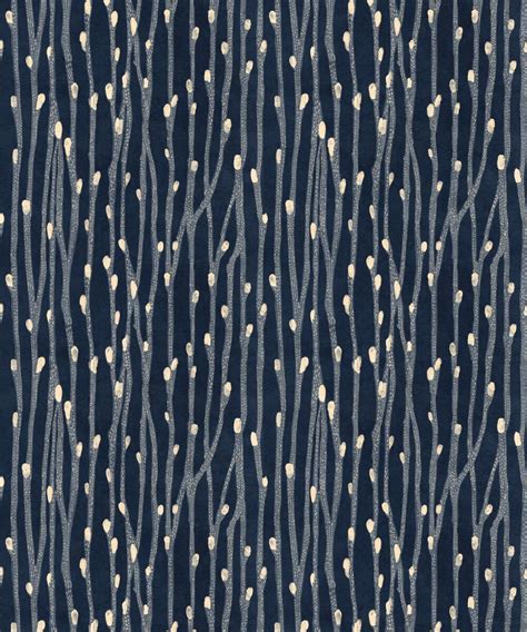 Pussy Willow Wallpaper Abstract Botanical Wallpaper Milton King AU