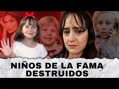 El Lado Mas Oscuro De Los Ni Os Famosos Youtube