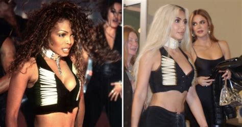 Kim Kardashian Flaunts $25K Janet Jackson Outfit from Iconic 'If' Music ...