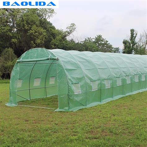 Quick Install Film Greenhouse Tent Anti Insect Small Size Transparent