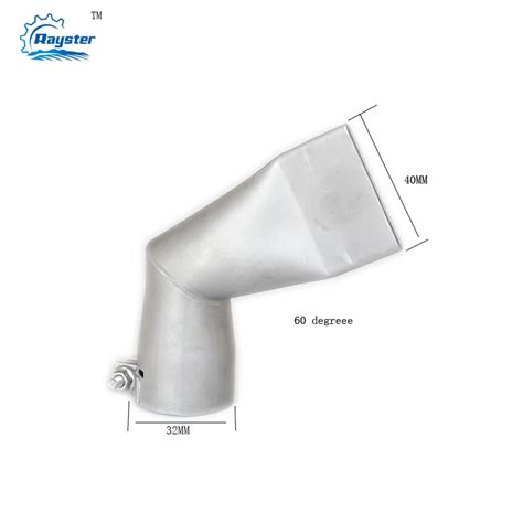 Rayster 60 Degree 40mm Flat Welding Nozzles For Hot Air Gun Heat Gun Plastic Welding Gun
