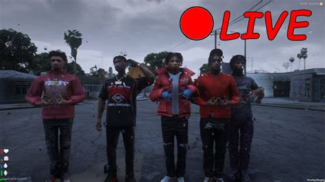 BLACK P STONE BLOODS OUTSIDE New Leaf GTA RP YouTube