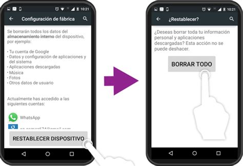 ¿cómo Usar Android Restaurar El Equipo A Los Valores De Fábrica