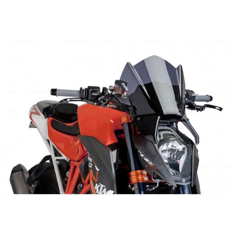 Puig Naked New Generation Windshield Sport Dark Smoke F Ktm Super Duke R