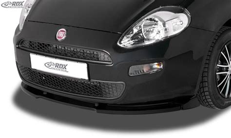 Front Spoilers Rdx Front Spoiler Vario X For Fiat Punto