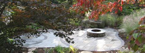 Firepit And Patio With Brick Detail Eclectic Garden Dc Metro By