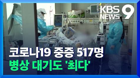 병상 대기자 804명 코로나19 발생 이후 최다“대기 중 사망도” Kbs 20211121 Youtube