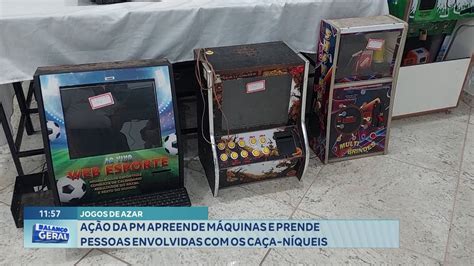 Jogos de Azar Ação da PM Apreende Máquinas e Prende Pessoas Envolvidas