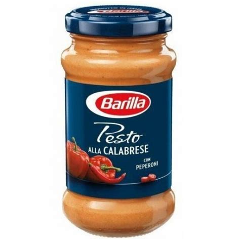 Sos Pesto Barilla Alla Calabrese Cu Ardei Fara Gluten Gr