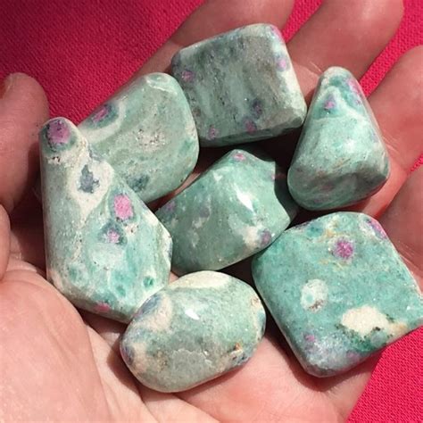 Buy Ruby Fuchsite Tumble The Rock Crystal Shop