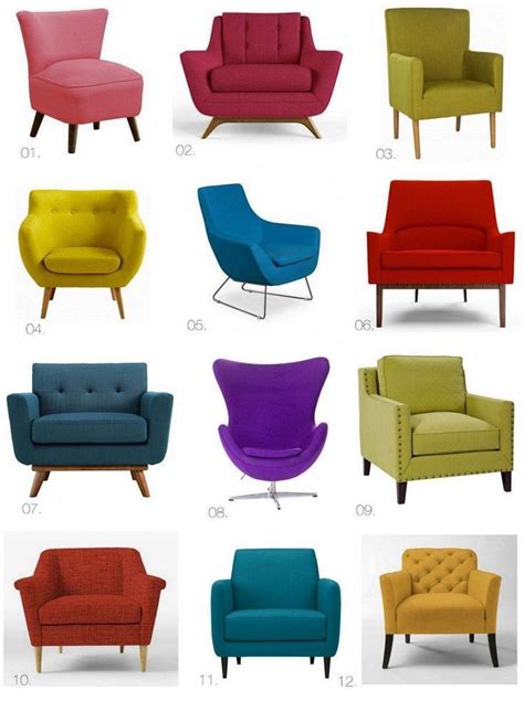 Colorful Chairs For Living Room