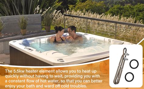 Amazon DuckcowsC KW V Titanium Hot Tub Heating Element For Balboa Spa Heater