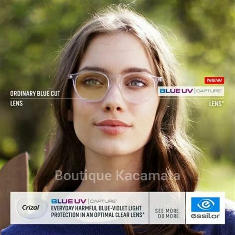 Jual Lensa Essilor Fsv Blue Uv Capture Shopee Indonesia