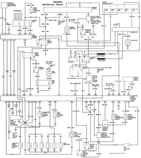 Diagrama Electrico Ford Ranger Diagramas Electricos For