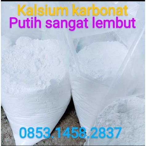 Jual Jual Kalsium Karbonat Calcium Caco Murah Putih Sangat Lembut