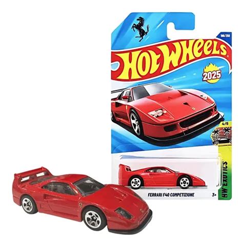 Carrinho Hot Wheels Ferrari F Competizione Vermelho Hyw Parcelamento Sem Juros