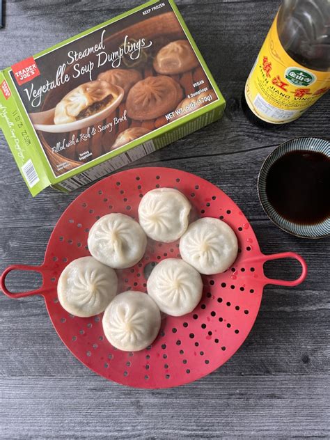 We Tried Trader Joe's Vegan Soup Dumplings - DailyWaffle