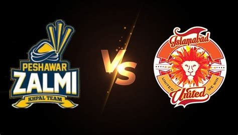 Islamabad United Vs Peshawar Zalmi PSL Live 17 June 2021